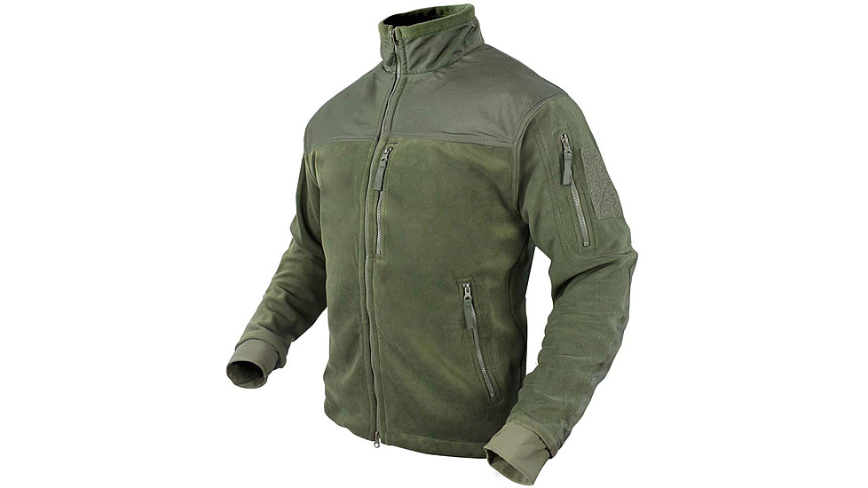 Condor Outdoor Alpha Fleece Jacket, OD, XXXL, 601-001-XXXL