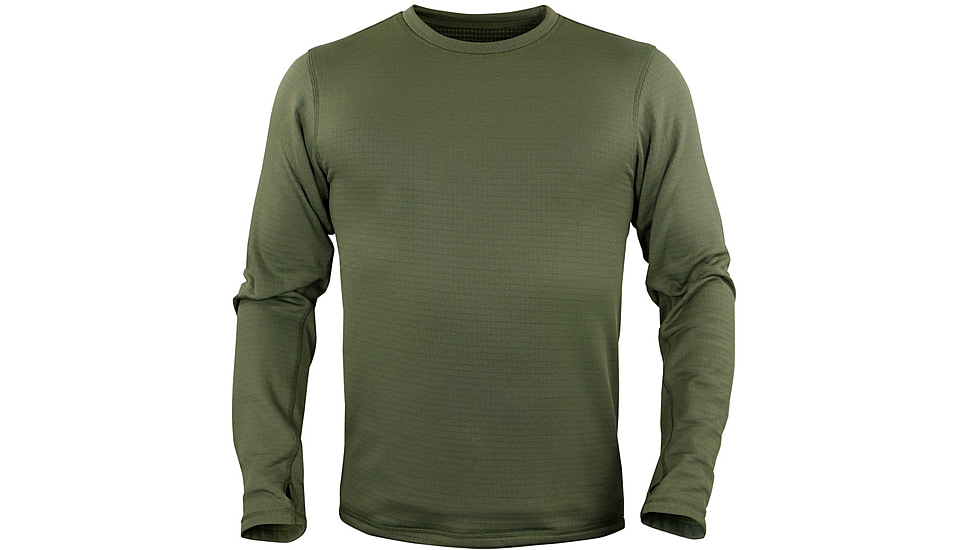 Condor Outdoor Base II Base Layer - Crew, Olive Drab, Large, 101228-001-L