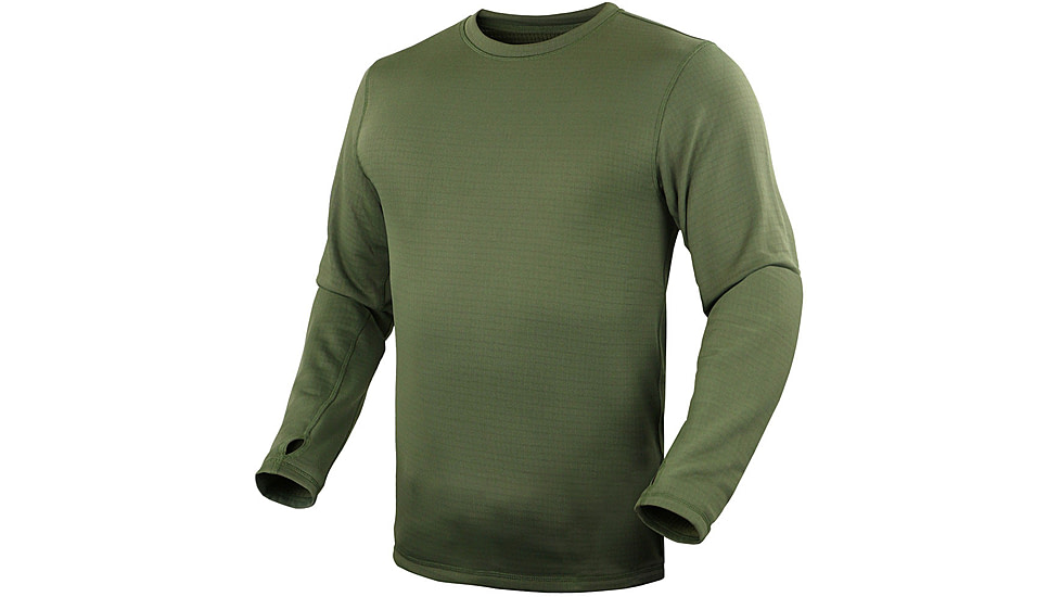 Condor Outdoor Base II Base Layer - Crew, Olive Drab, Large, 101228-001-L