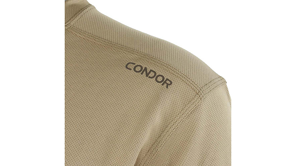 Condor Outdoor Maxfort Long Sleeve Training Top, Tan, M, 101121-003-M