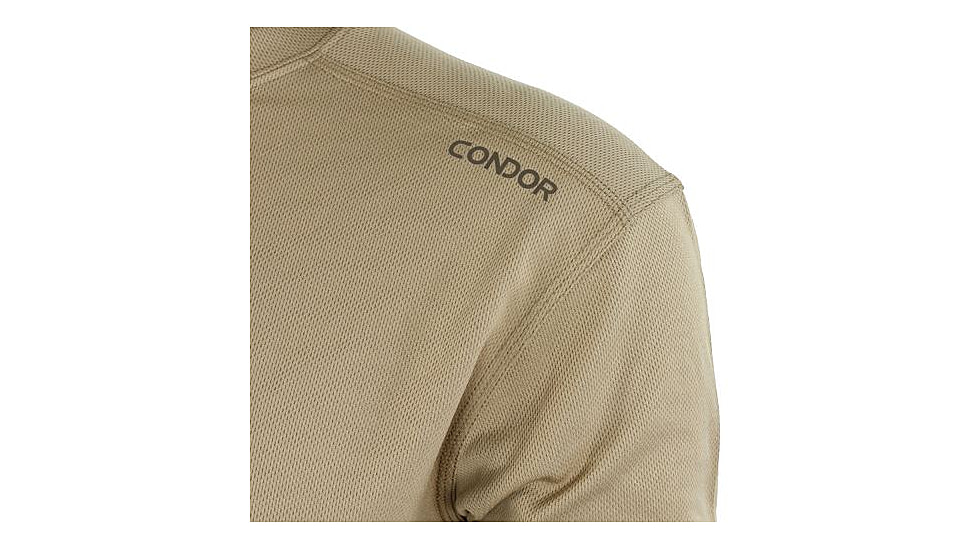 Condor Outdoor MAXFORT TRAINING TOP, Tan, Large 101076-003-L