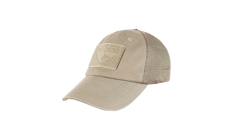 Condor Outdoor Mesh Tactical Cap, Tan, TCM-003