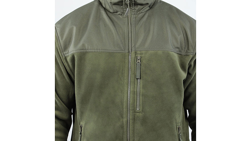 Condor Outdoor Alpha Fleece Jacket, Olive Drab, 5XL, 601-001-5XL
