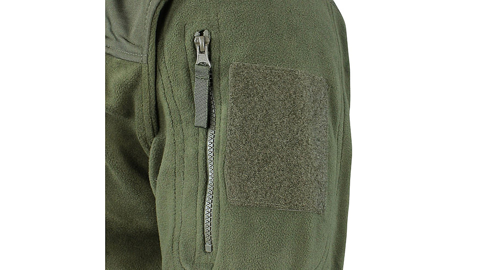 Condor Outdoor Alpha Fleece Jacket, Olive Drab, 5XL, 601-001-5XL