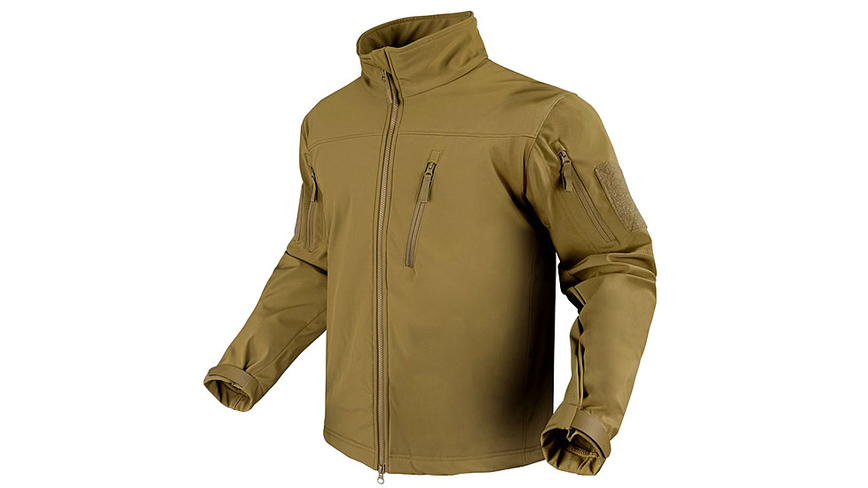 Condor Outdoor Phantom Softshell Jacket, Coyote Brown, 5XL, 606-498-5XL