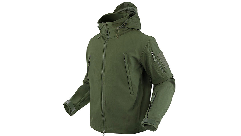Condor Outdoor Summit Softshell Jacket, Olive Drab, 4XL, 602-001-4XL