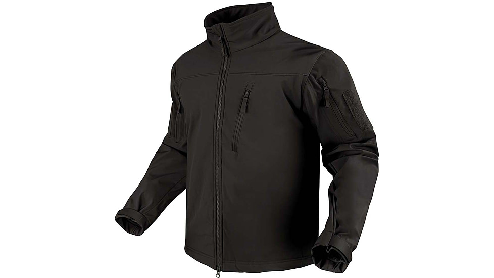 Condor Outdoor PHANTOM SOFTSHELL JACKET, Black, Extra Large 606-002-XL