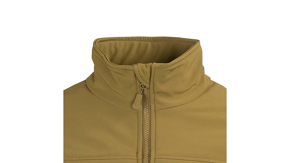Condor Outdoor Phantom Softshell Jacket, Coyote Brown, Extra Small, 606-498-XS