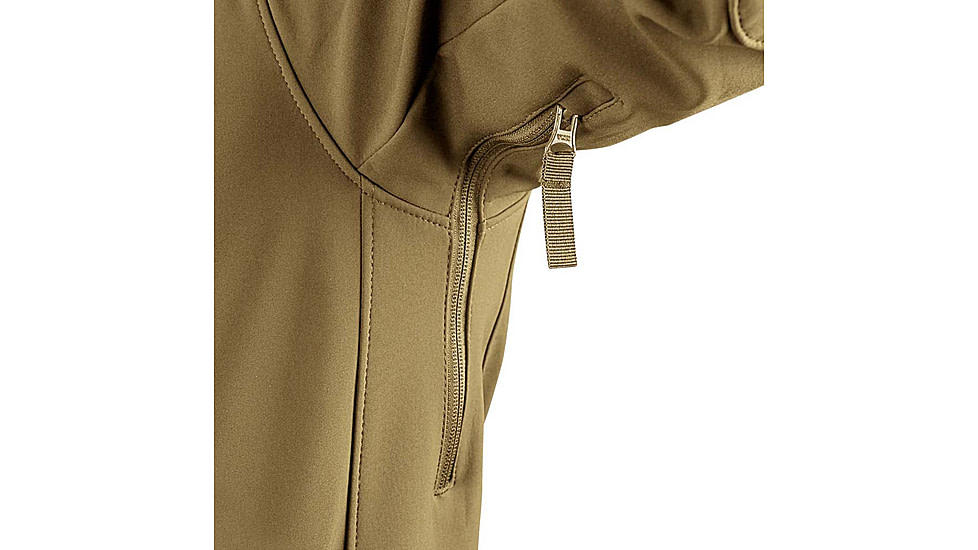 Condor Outdoor Phantom Softshell Jacket, Coyote Brown, Extra Small, 606-498-XS
