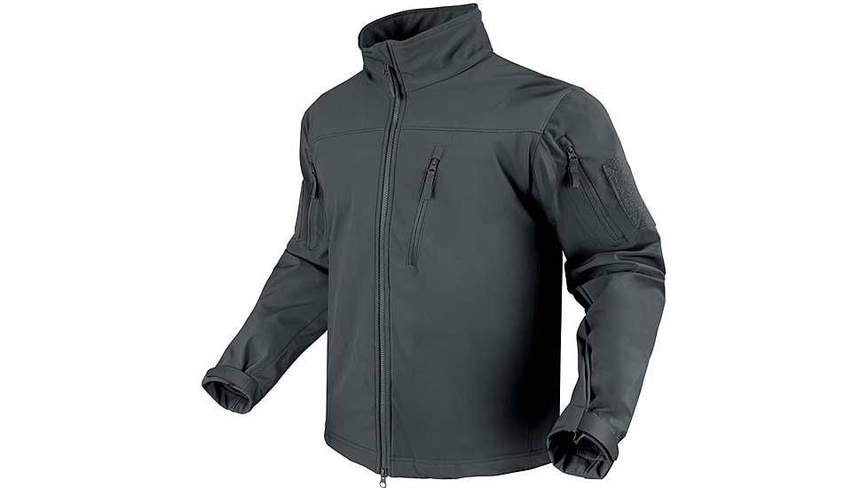Condor Outdoor PHANTOM SOFTSHELL JACKET, Graphite, Extra Large 606-018-XL