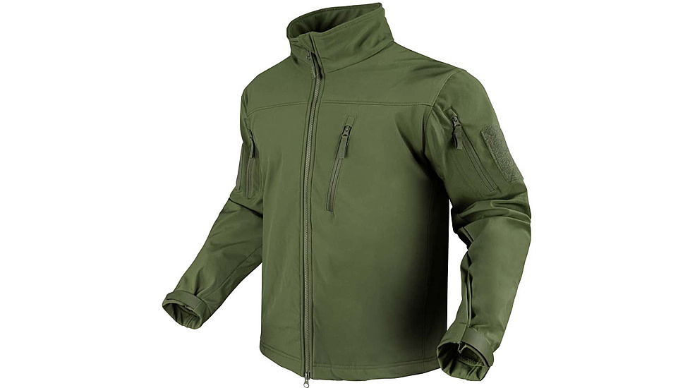Condor Outdoor PHANTOM SOFTSHELL JACKET, Olive Drab, Medium 606-001-M