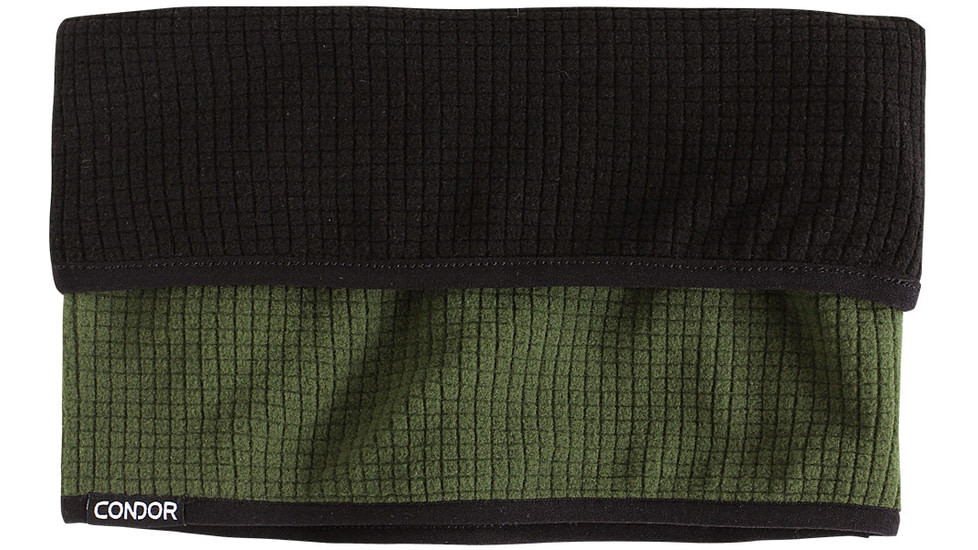 Condor Outdoor Reversible Neck Gaiter/Balaclava - Men's, Olive Drab/Black, 221156-001