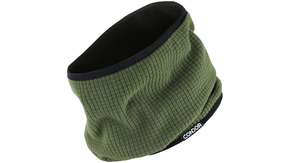 Condor Outdoor Reversible Neck Gaiter/Balaclava - Men's, Olive Drab/Black, 221156-001