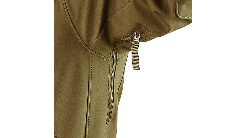 Condor Outdoor Summit Softshell Jacket, Coyote Brown, Extra Large, 602-498-XL
