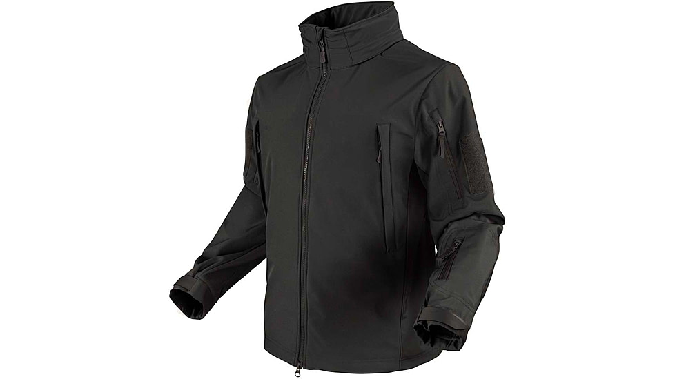 Condor Outdoor Summit Zero Lightweight Soft Shell Jacket - Men's, Black, L, 609-002-L