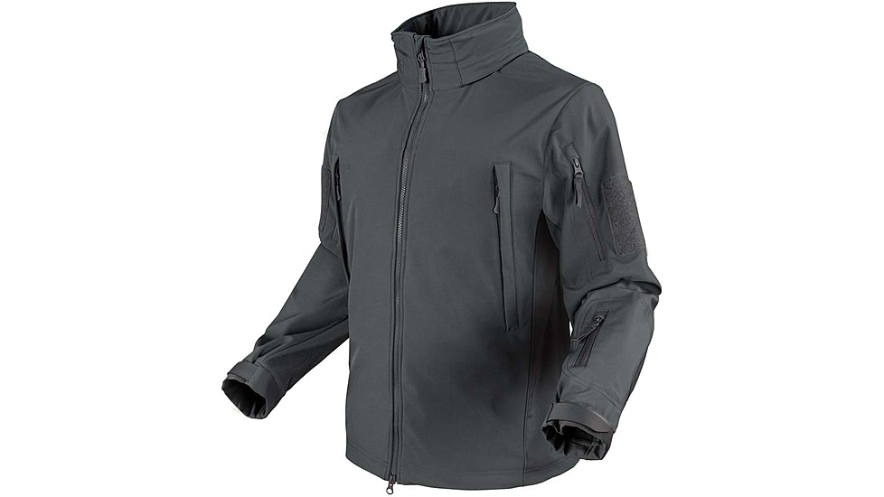 Condor Outdoor Summit Zero Lightweight Soft Shell Jacket - Men's, Graphite, Large, 609-018-L