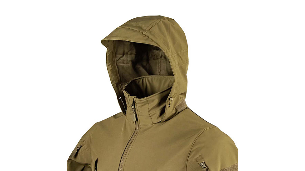 Condor Outdoor Summit Zero Softshell Jacket, Coyote Brown, Small, 609-498-S