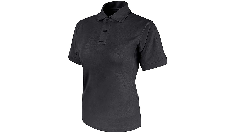 Condor Outdoor Women'S Performance Polo- Short Sleeve, Black, Medium, 101194-002-M