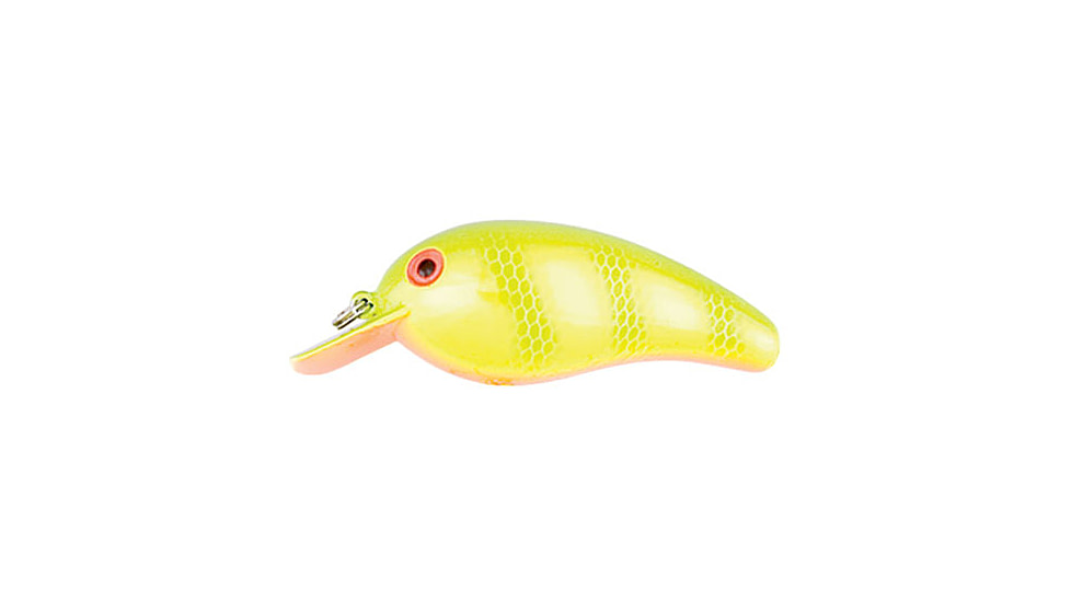 Cotton Cordell Big O Square Lip Crankbait, 2.25in, 1/3 oz, Floating, Chartreuse, C7742