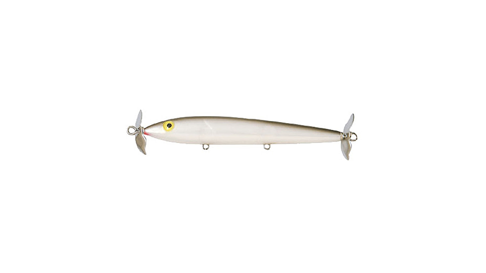 Cotton Cordell Boy Howdy Topwater Prop Bait, 4.5in, 3/8 oz, Floating, Smokey Joe, C4111