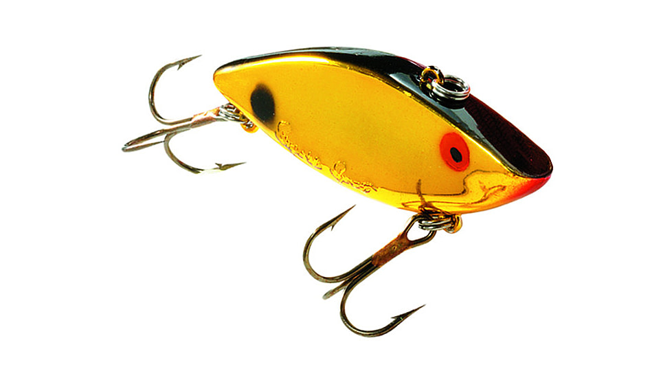 Cotton Cordell Super Spot Lipless Crankbait, Sinking, 3in, 1/2oz, Gold/Black, C2503