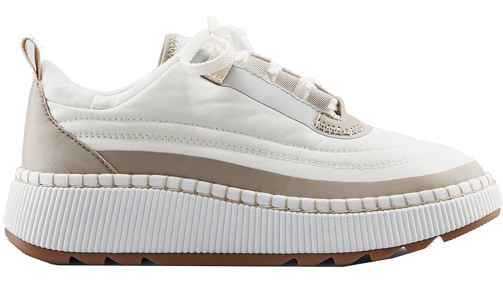 Cougar Sayah Luxmotion Nylon/ Suede Waterproof Sneakers - Womens, White/Taupe, 9, SAYAH-White-Taupe-9