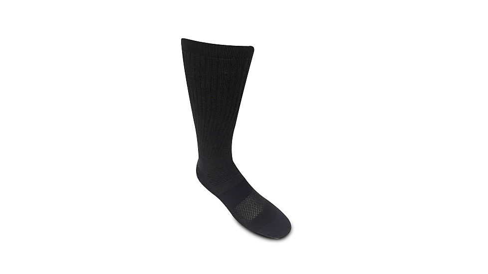 Covert Threads Desert Moderate/Hot Climate Sock, Black, Size 4-8, 5457 BK