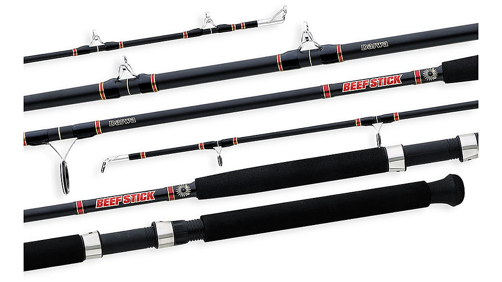 Daiwa Beefstick Surf Casting Rod, 10ft, Medium Heavy, X Fast, 2 Pieces, BSS1002MHB