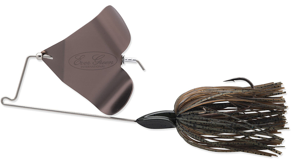 Daiwa Evergreen LB Topwater Buzzbait, 5 1/4, 3/8oz, Black, LB-38-48