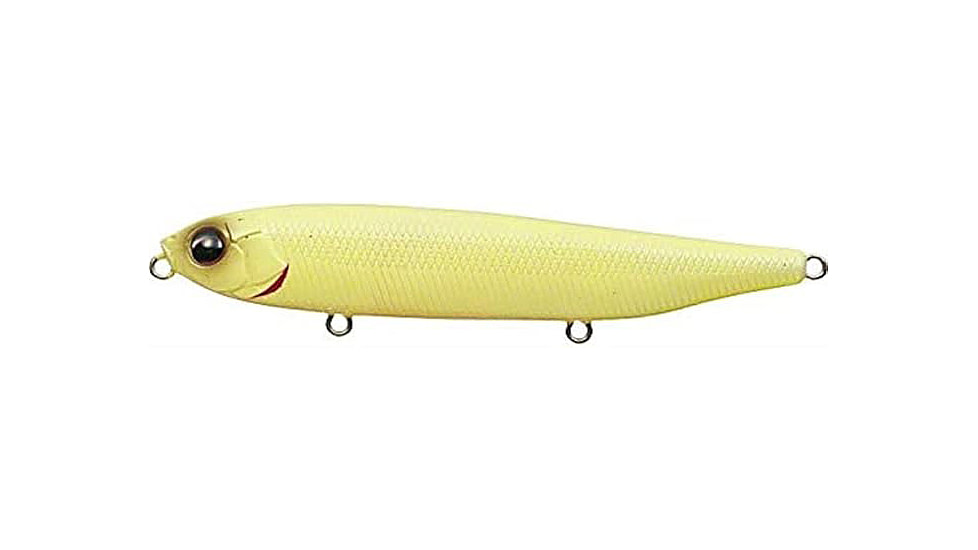 Daiwa Evergreen Pencil Topwater Bait Lure, 3 3/4in, 3/8oz, Bone, JT-95-260