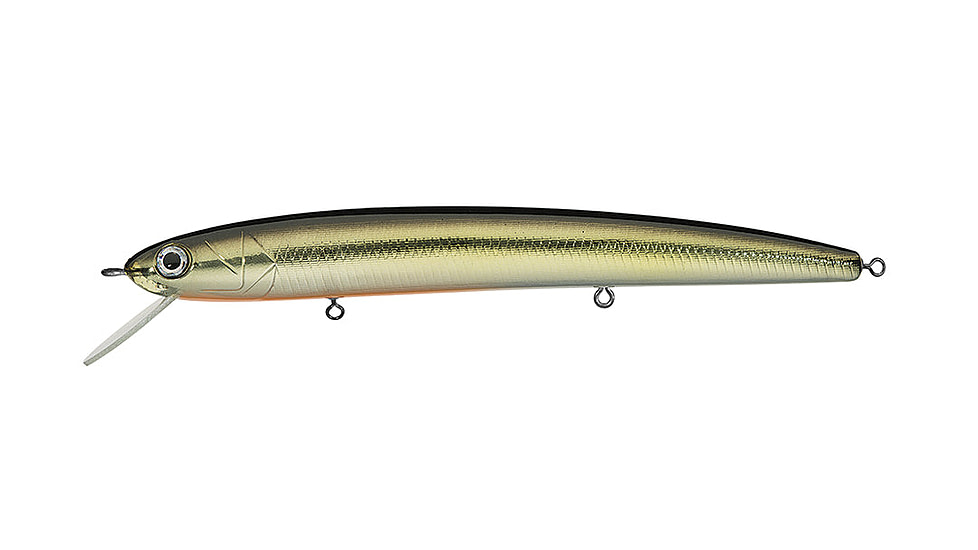 Daiwa HMKL Minnow Steez Custom Jerkbaits Lure, 5.4in, 4/7oz, Champaign Half, HM137SPK3