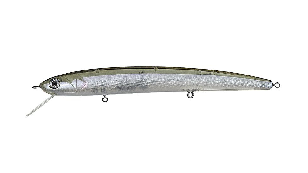 Daiwa HMKL Minnow Steez Custom Jerkbaits Lure, 5.4in, 4/7oz, Super Wakasagi, HM137SPK1