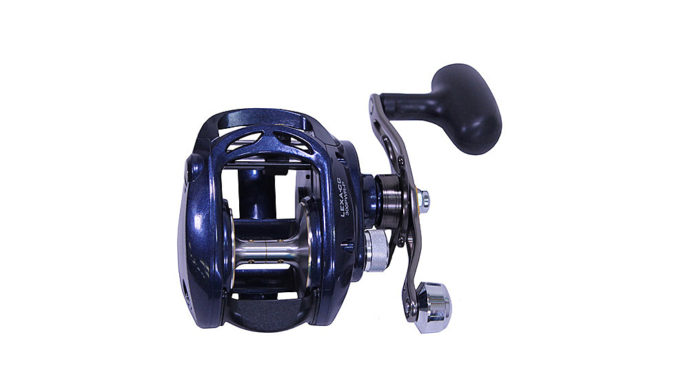 Daiwa Lexa 300 Baitcasting Reel, 5.5-1, 5+1, Left Hand, LEXA-LC300PWRL-P
