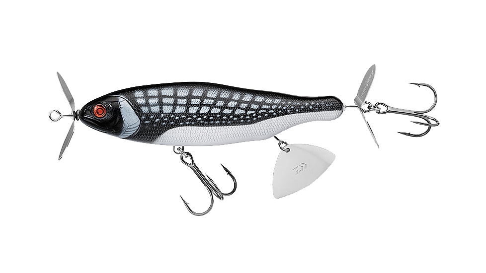 Daiwa Prorex Bessie Prop Topwater Lure, 6.5in, 3.5oz, Loon, PBP170F15