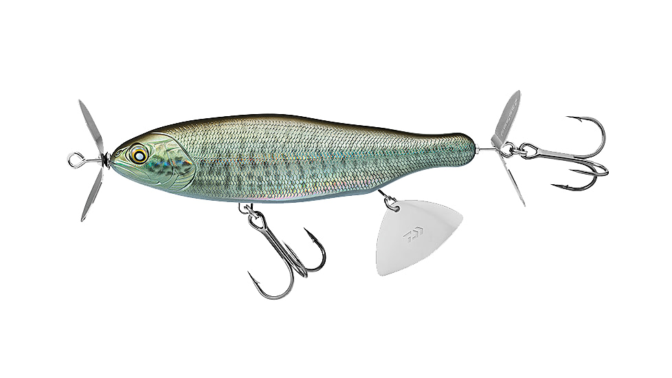 Daiwa Prorex Bessie Prop Topwater Lure, 6.5in, 3.5oz, Muskie, PBP170F16
