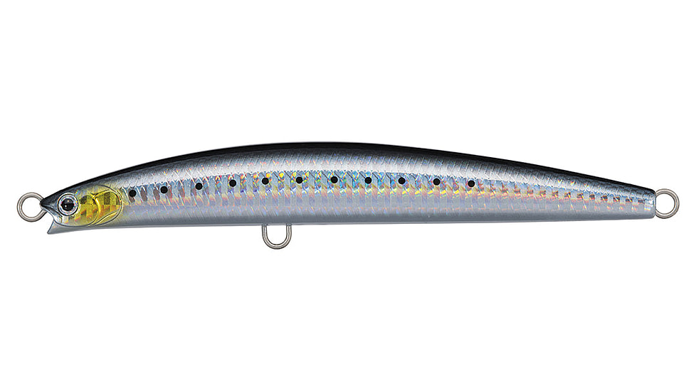 Daiwa Salt Pro Bullet Minnow Lure, 6in, 2 1/8oz, Laser Sardine, DSPMB15FS01