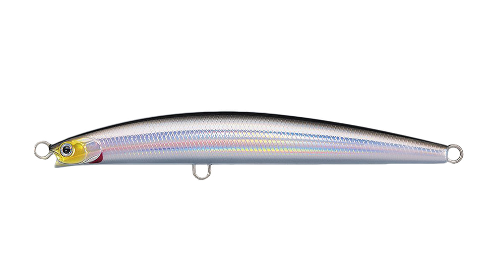 Daiwa Salt Pro Bullet Minnow Lure, 6in, 2 1/8oz, Laser Shiner, DSPMB15FS03