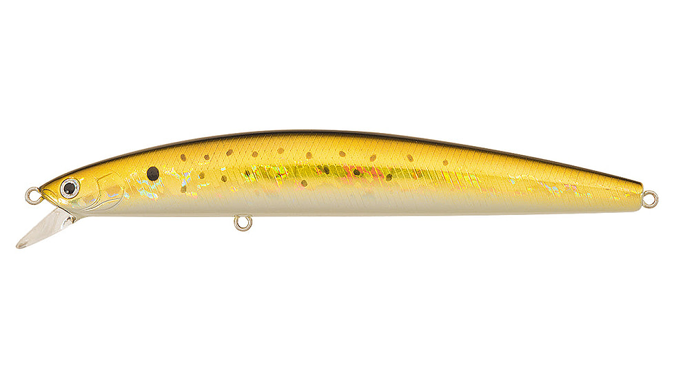 Daiwa Salt Pro Floating Minnow Lure, 5 1/8in, 7/8oz, Bunker, DSPM13F36