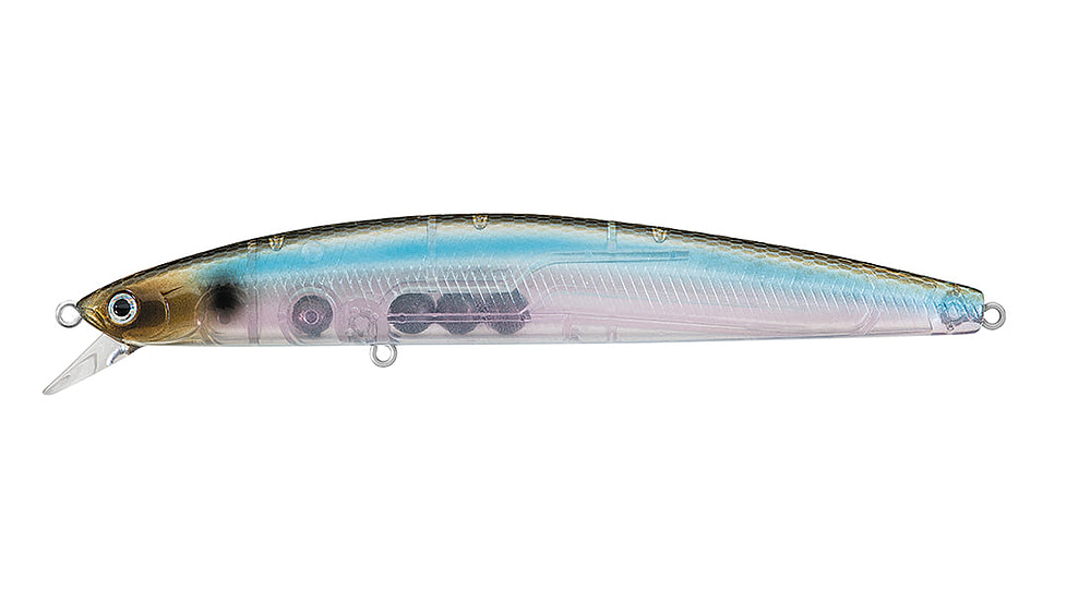 Daiwa Salt Pro Floating Minnow Lure, 6in, 1 1/9oz, Grunion, DSPM15F80