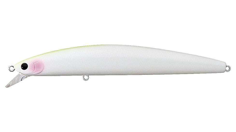 Daiwa Salt Pro Sinking Minnow Lure, 6 3/4in, 1 7/8oz, Ghost White, DSPM15S48