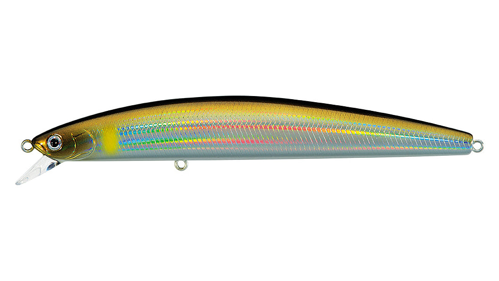 Daiwa Salt Pro Sinking Minnow Lure, 6in, 1 1/4oz, Laser Ayu, DSPM15S39