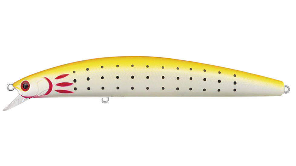 Daiwa Salt Pro Sinking Minnow Lure, 6in, 1 1/4oz, Yellow Pearl, DSPM15S30