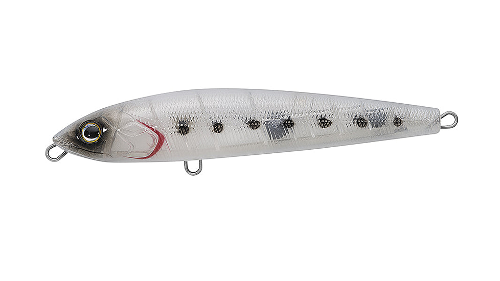 Daiwa Saltiga Dorado Slider Jerkbait Lure, 5.5in, 1 1/3oz, Clear Iwashi, SADS14F92-HT