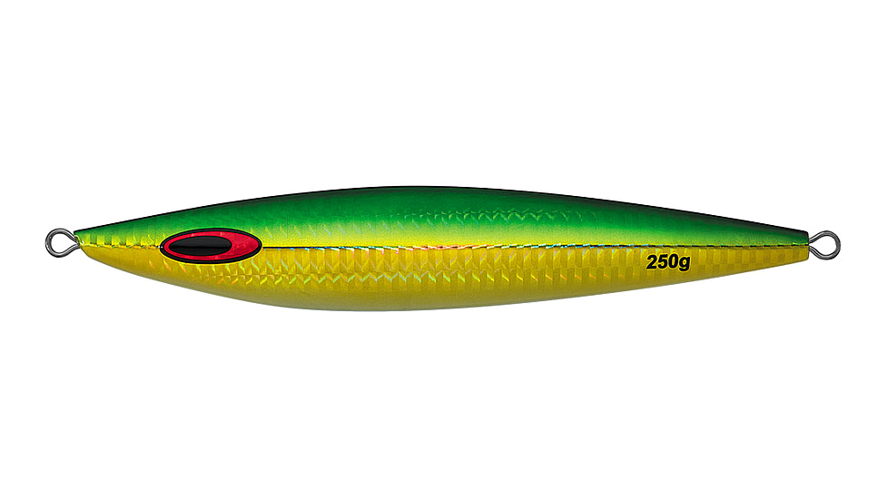 Daiwa Saltiga FK Metal Jig, 8 4/5oz, 6.8in, Green Gold, FK250G09
