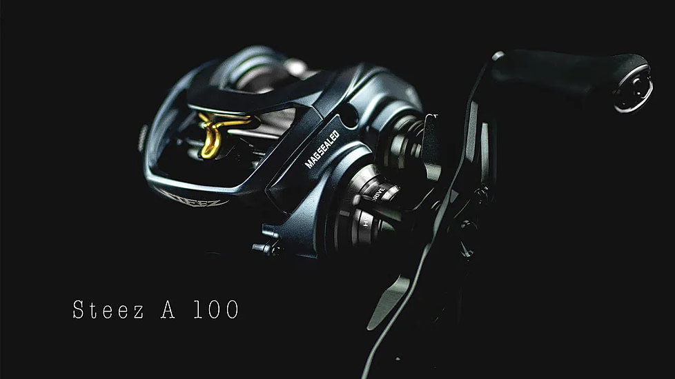 Daiwa Steez-A 100 TWS Baitcast Reel, 8.1-1, 12 + 1, Right Hand, STZ100XH
