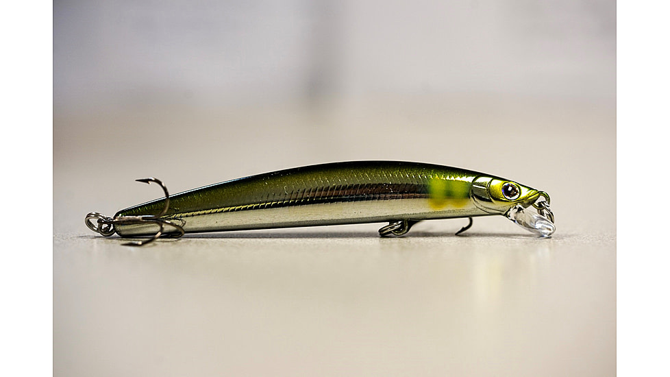 Daiwa Team Minnow Lure, 3.75in, 1/3oz, AYU, TDM95SP63