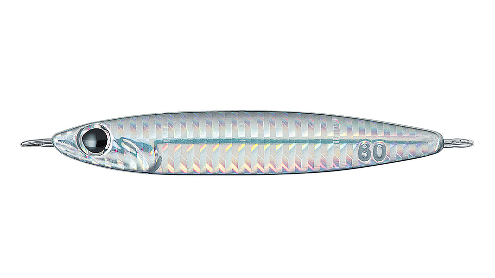 Daiwa Zakana Metal Jig, 4 9/14oz, 5.4in, Silver, ZC130G01