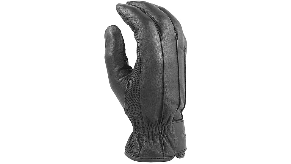 Damascus Goatskin Leather Insulated Winter Patrol Glove, Black, DWPG100LG