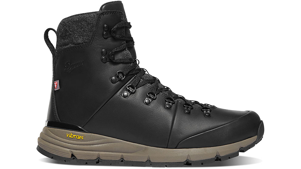 Danner Arctic 600 Side-Zip 7in FG 200G Hiking Shoes - Mens, Regular, Jet Black/Mojave, 8, 67346-8D
