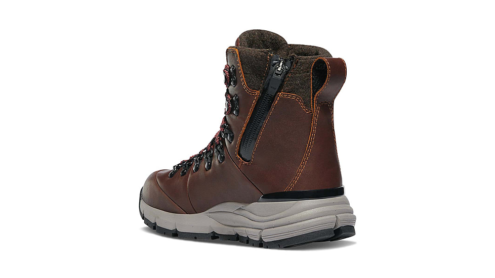 Danner Arctic 600 Side-Zip 7in FG Hiking Shoes - Womens, Roasted Pecan/Fired Brick, 10, 67343-10M